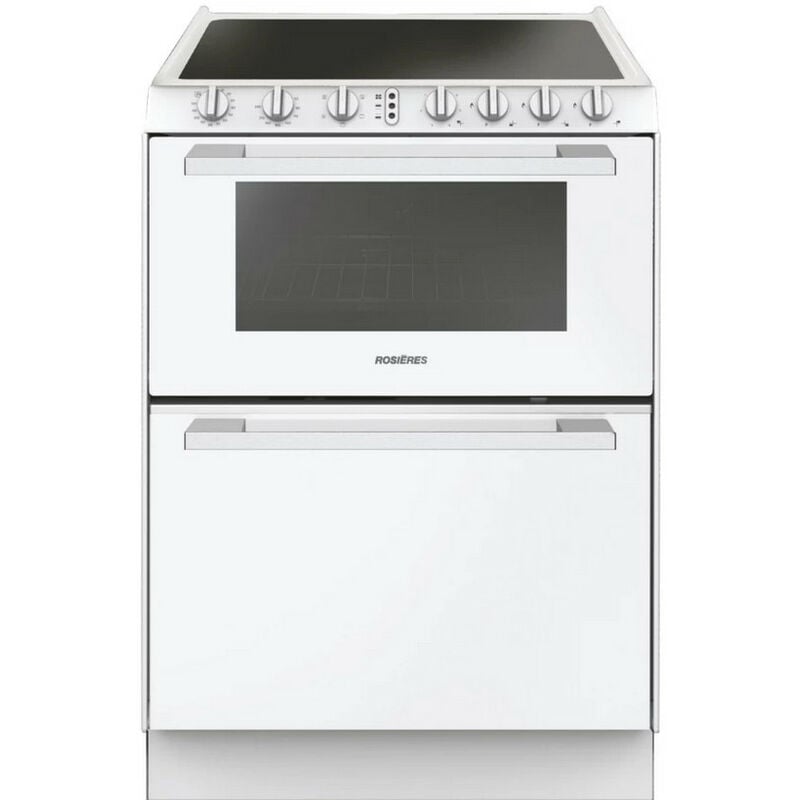 foto del prodotto rosieres cucina in ceramica 38l 4 fuochi bianchi lavastoviglie trv60nrb 1