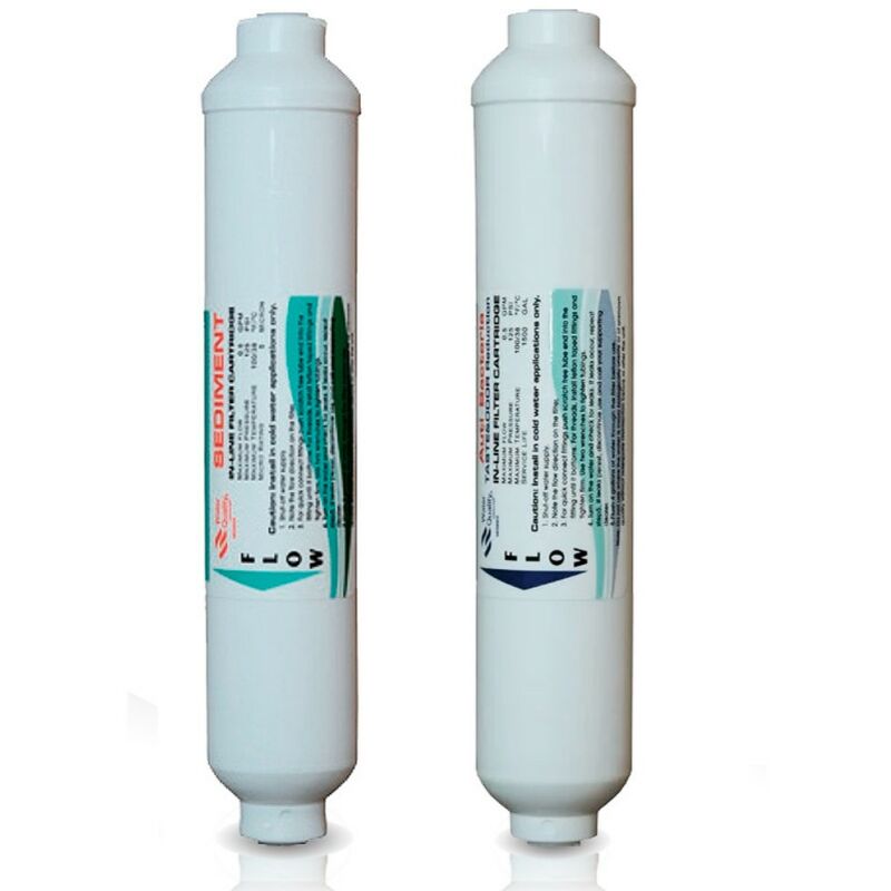 foto del prodotto rosmmel kit di 2 filtri ad osmosi inversa per acquario 2 x 10 