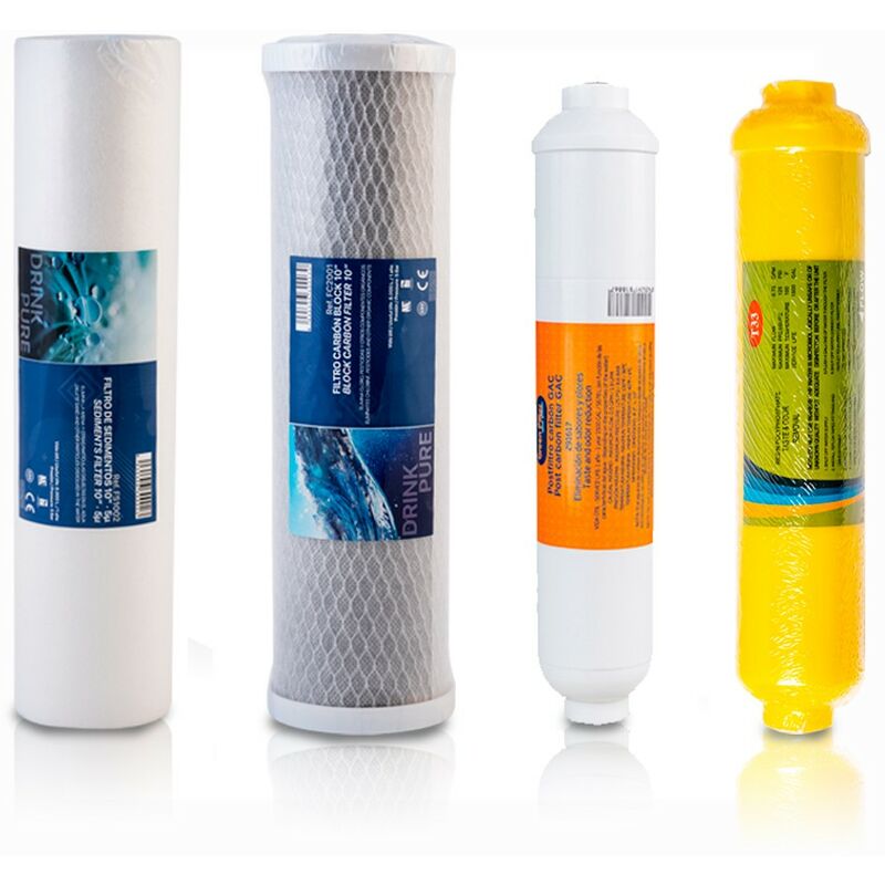 foto del prodotto rosmmel set di 4 filtri acqua per osmosi inversa osmopur 2023