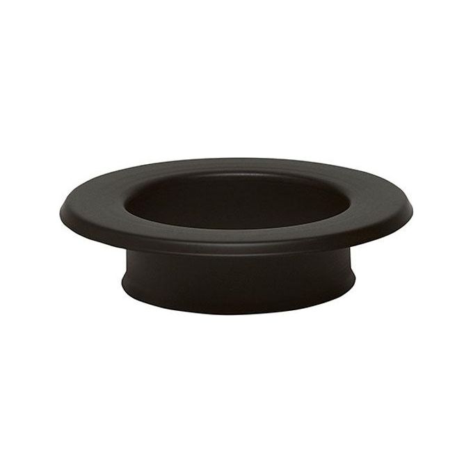 foto del prodotto rosone 2 mm. nero opaco diam. 14