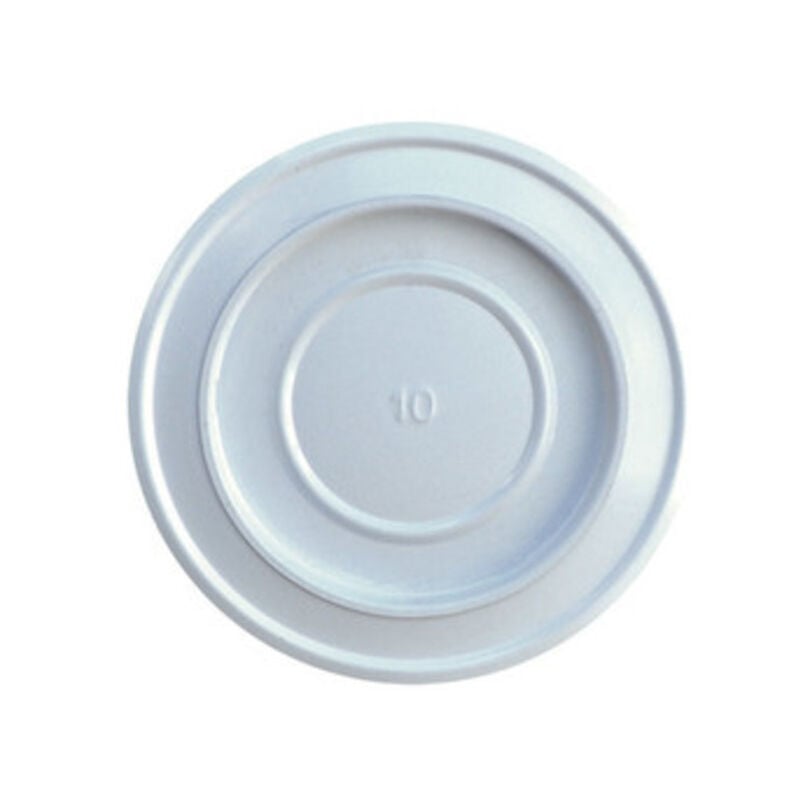 foto del prodotto rosone 9 cm 90 mm per tubo tubi di stufa stufe a legna rosoni bianco