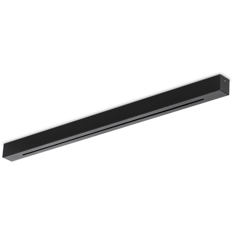 foto del prodotto rosone contemporaneo metallo nero 4 luci