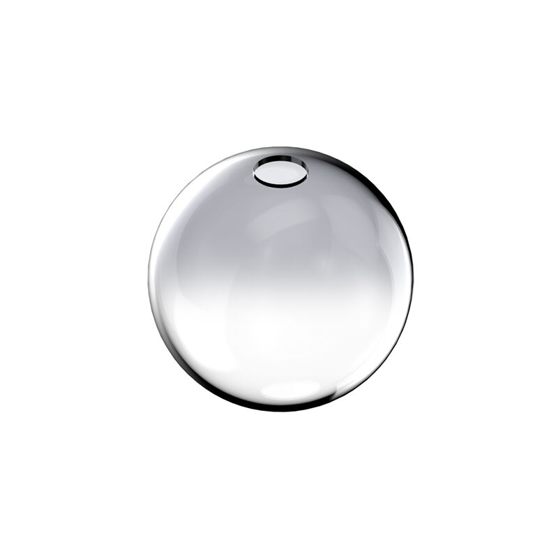foto del prodotto rosone contemporaneo rubber metallo fum piccolo