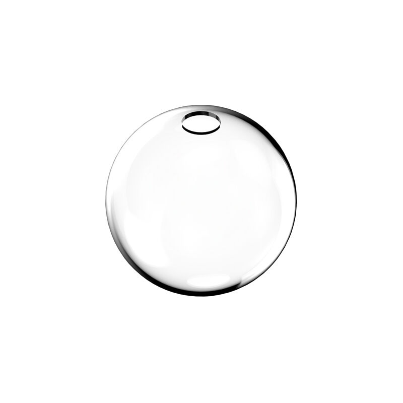 foto del prodotto rosone contemporaneo rubber metallo trasparente piccolo