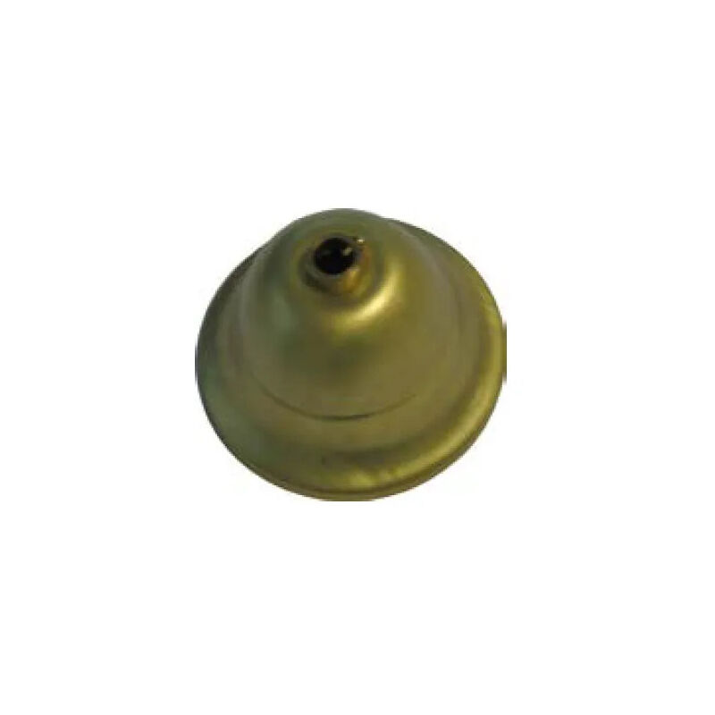 foto del prodotto rosone electraline diametro 90mm metallo liscio ottone 70610