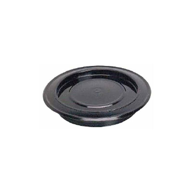 foto del prodotto rosone fumisteria stufe a legna preverniciato nero d.15 cm