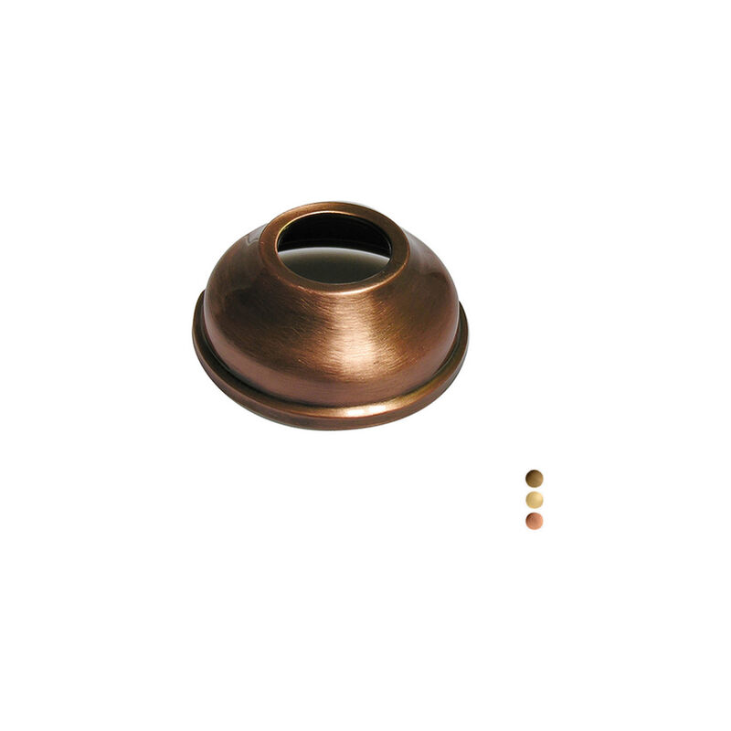 foto del prodotto rosone in ottone per wc diam. 76 mm foro 32 mm ramato