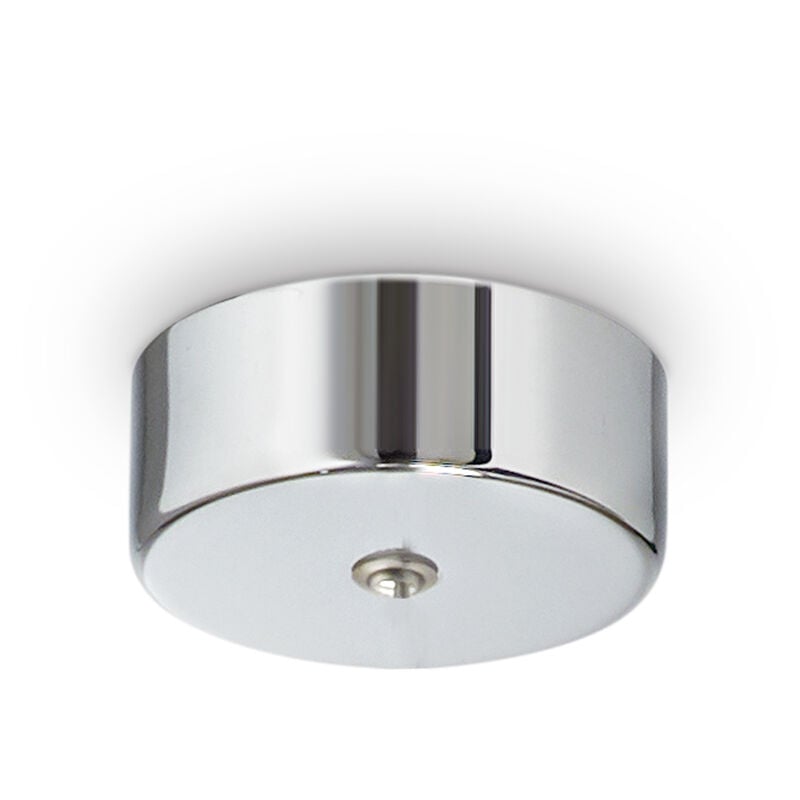 foto del prodotto rosone magnetico all in metallo cromo 1 luce