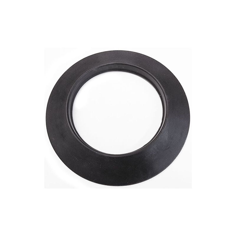 foto del prodotto rosone nero in silicone dn 100 mm d. esterno 170 mm. canna fumaria pellet
