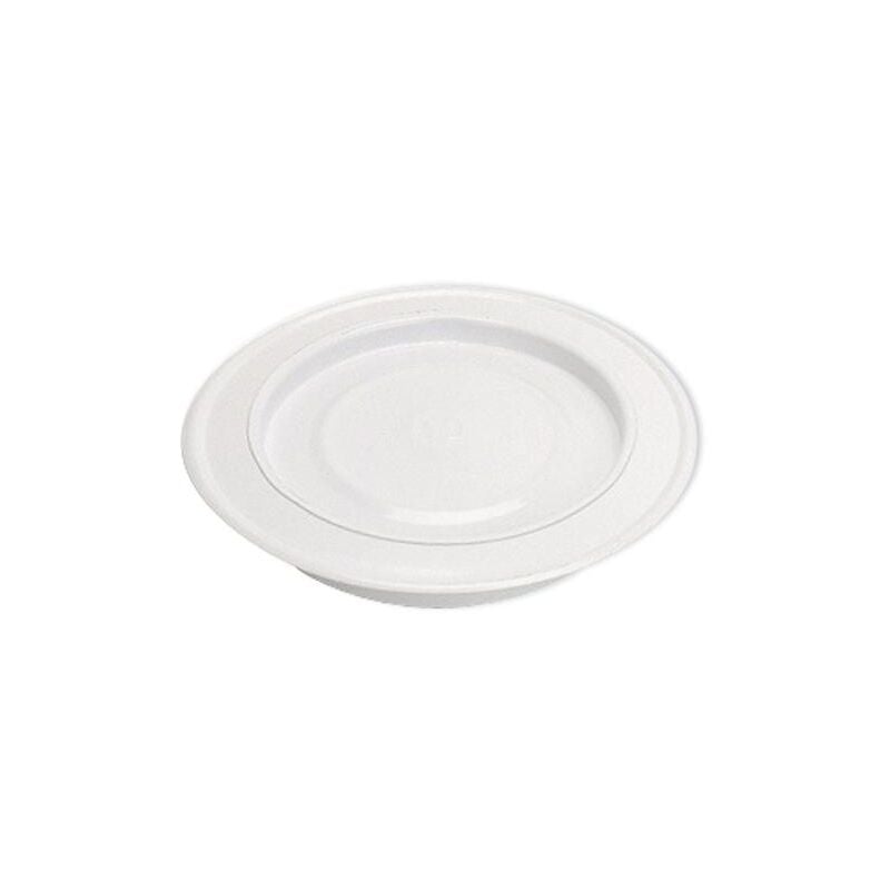 foto del prodotto rosone per tubo stufa pellet smaltato bianco canna fumaria camino stufa 10027v 90 38493 