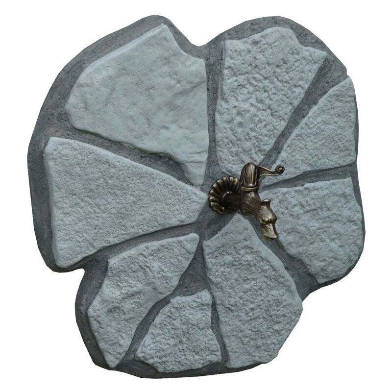 foto del prodotto rosone rosa del deserto 67x4xh65cm grigio