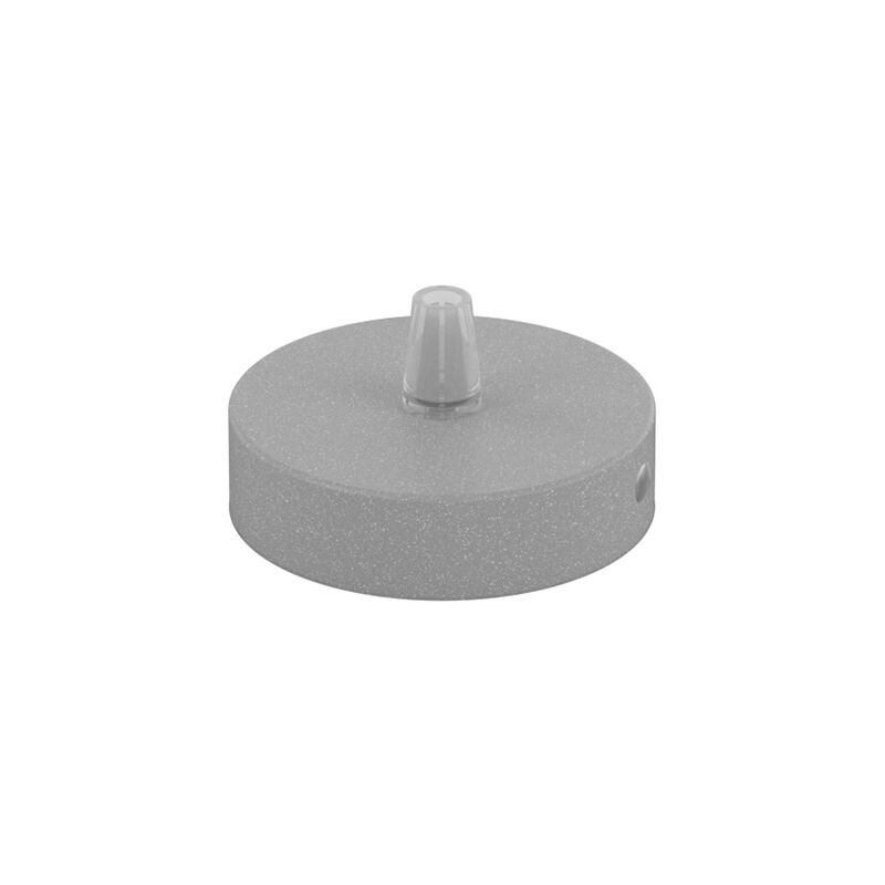 foto del prodotto rosone serracavo esterno metallo grigio 1 foro d8cm