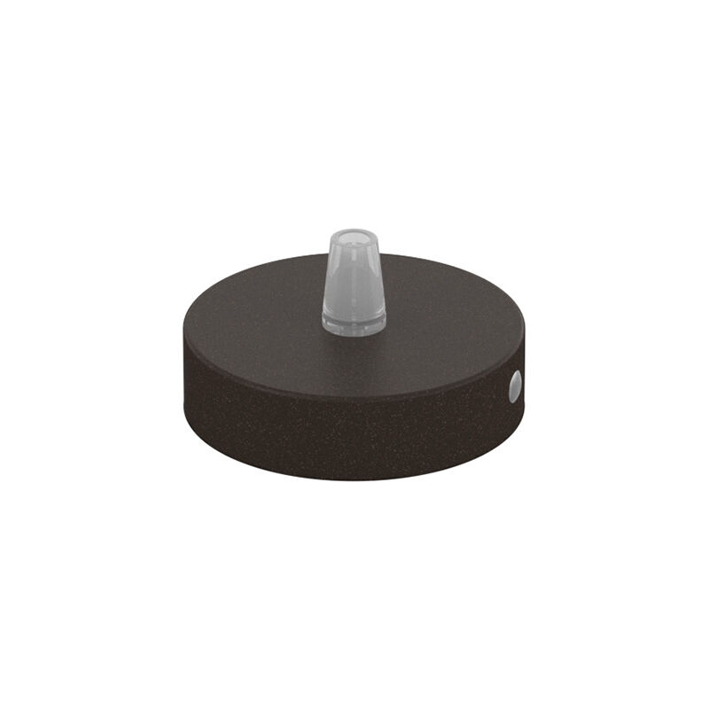 foto del prodotto rosone serracavo esterno metallo marrone 1 foro d8cm