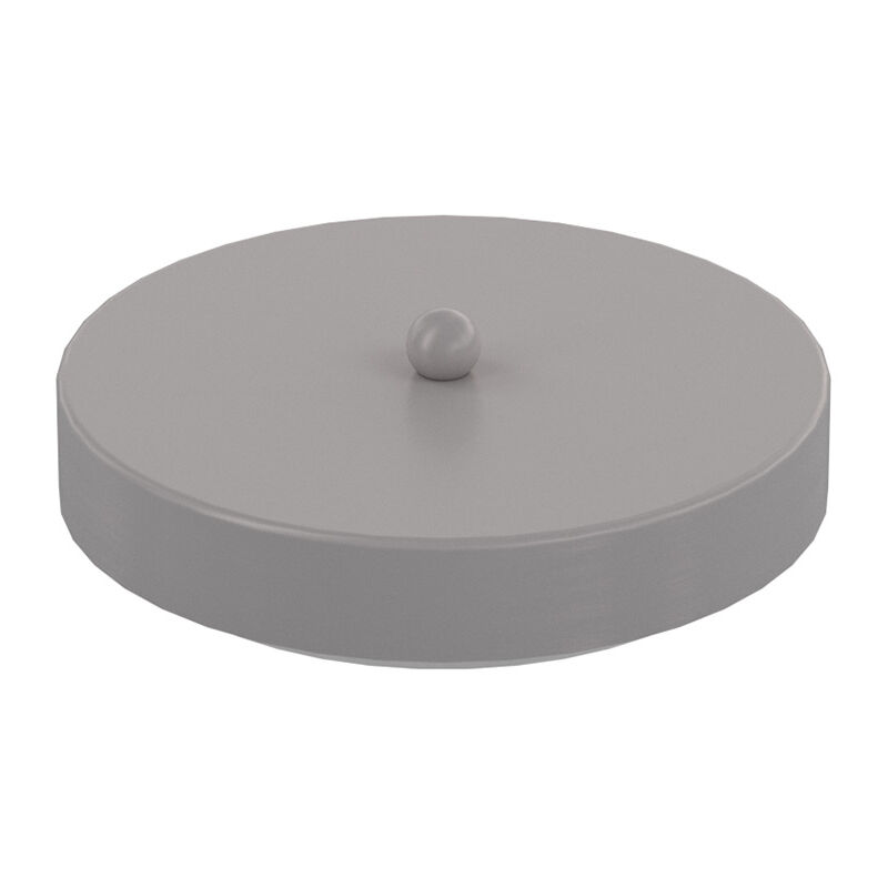 foto del prodotto rosone tondo multiforo metallo alluminio 7 uscite d10cm