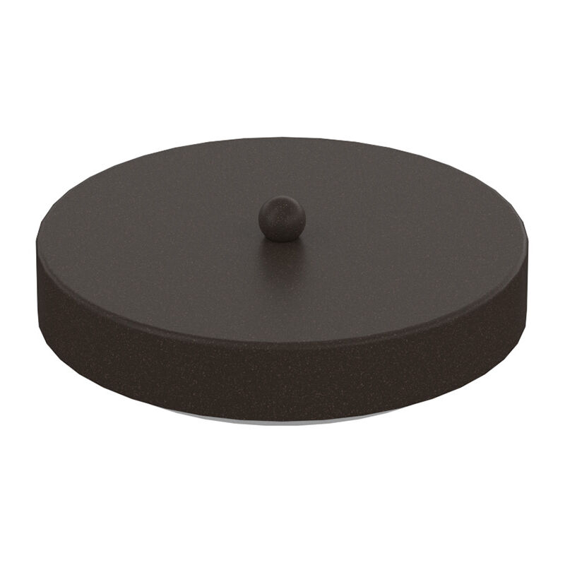 foto del prodotto rosone tondo multiforo metallo marrone 7 uscite d10cm