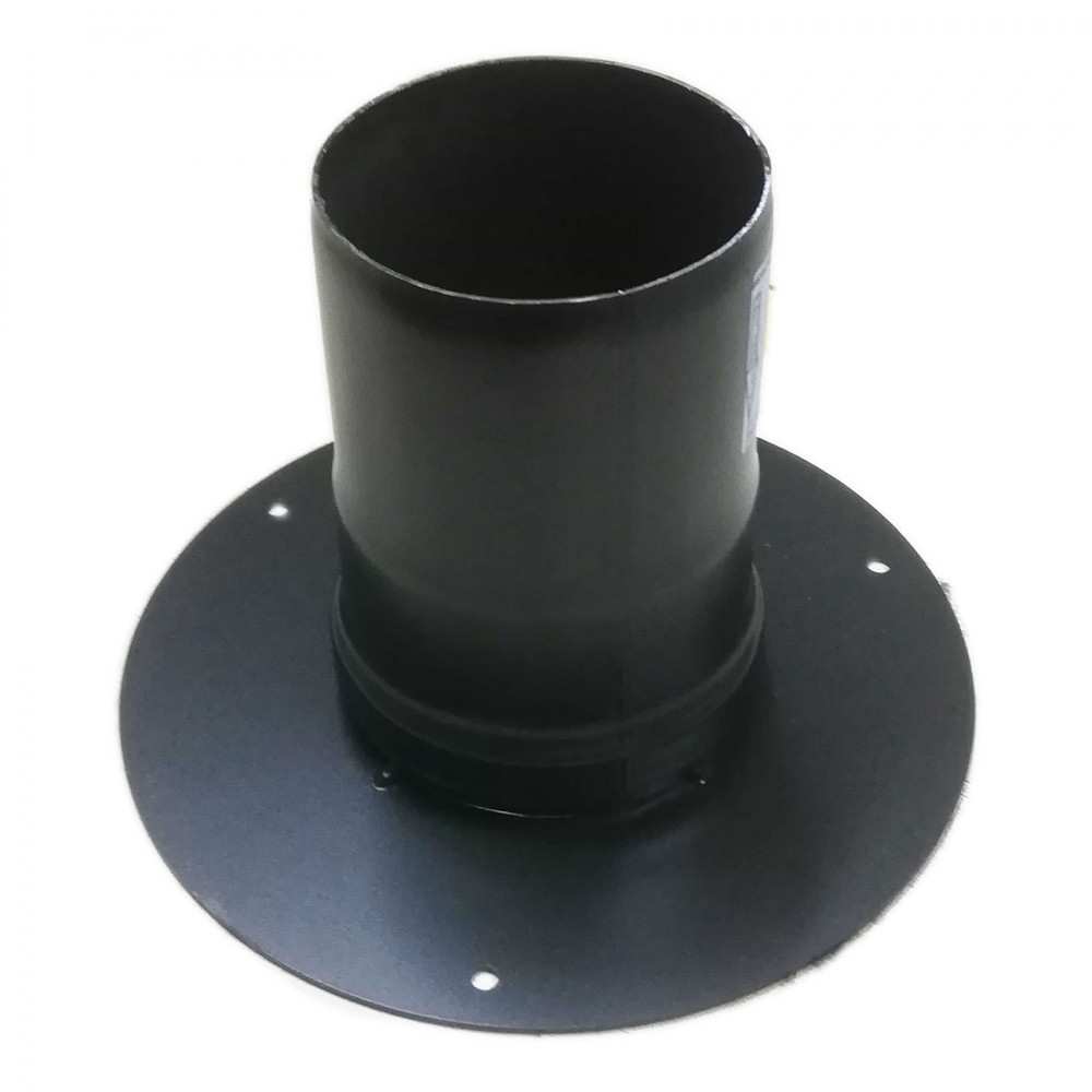 foto del prodotto rosone unico nero pellet da 80mm