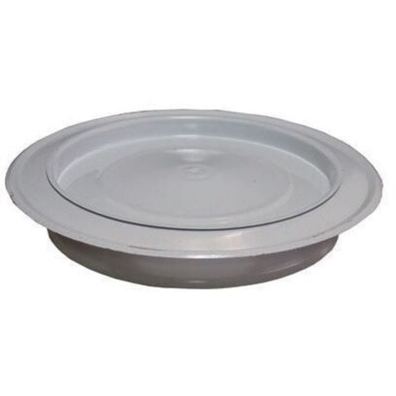 foto del prodotto rosone verniciato bianco per tubi stufa ala termosifone copriforo d 14 cm 140