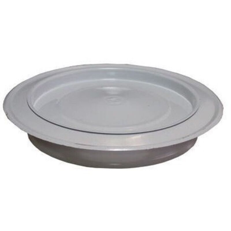 foto del prodotto rosone verniciato bianco per tubi stufa muto termosifone copriforo d 12 cm 120