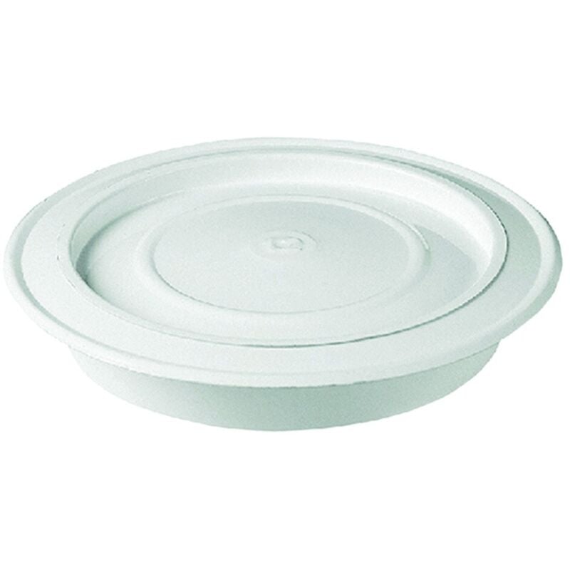 foto del prodotto rosoni per tubi stufa bianco lucido - ø cm.13