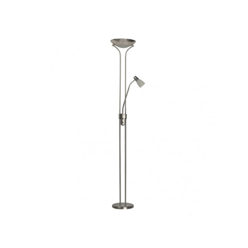 foto del prodotto ross 2xe27 1xe14 con lettore nichel 180x28x28 cm