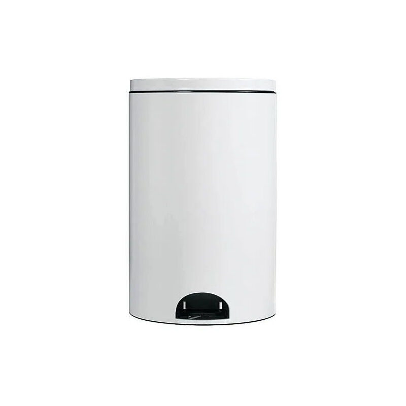 foto del prodotto rossignol cestino elora20 litri bianco, diametro 29cm, altezza 47cm