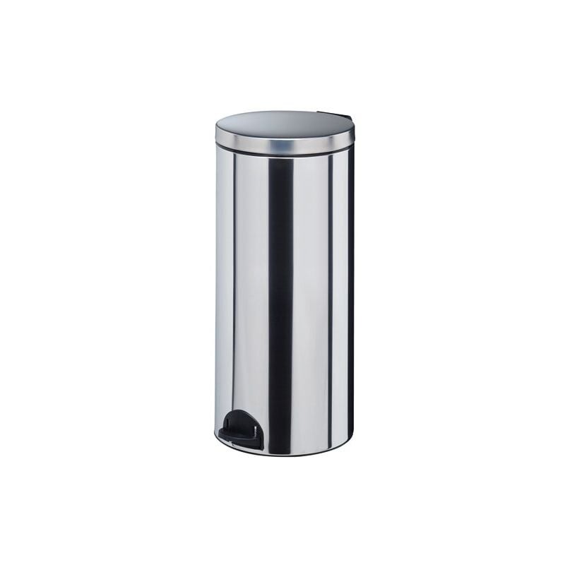 foto del prodotto rossignol - pattumiera a pedale in acciaio inox da 30 l - 90234