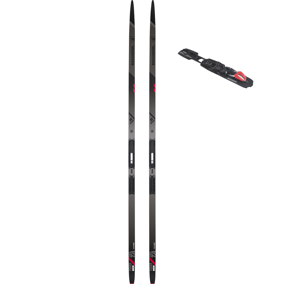 foto del prodotto rossignol set sci di fondo classico delta course r skin stiff r classic 23 24