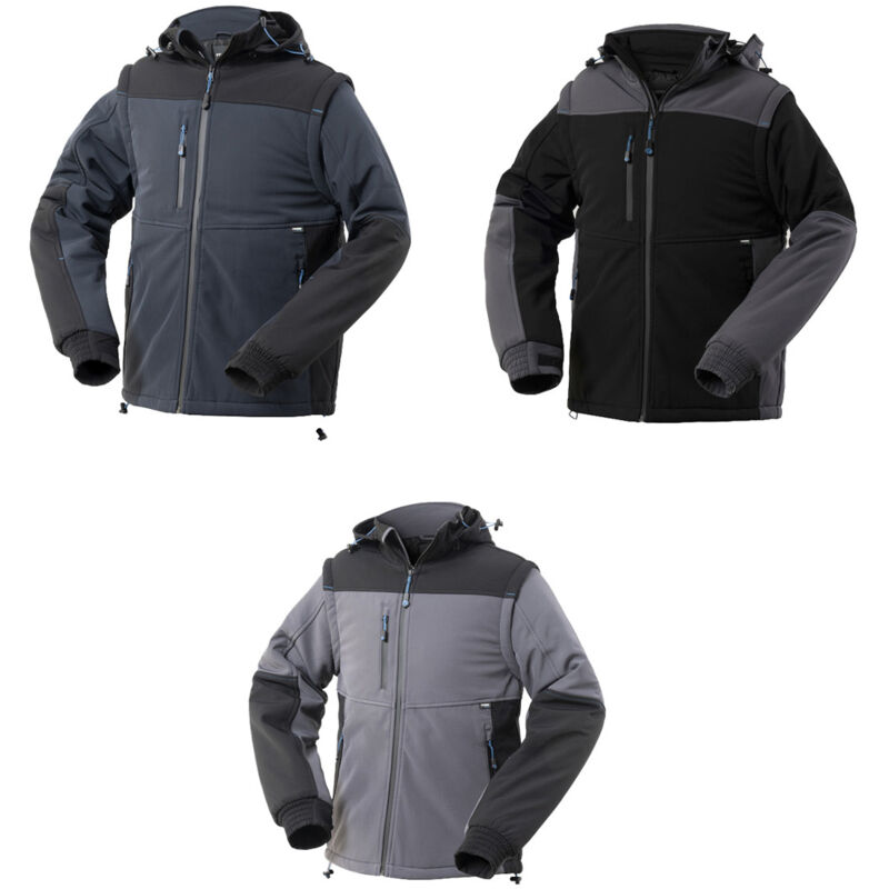 foto del prodotto rossini illuminazione giacca softshell da lavoro rossini siberia s blu