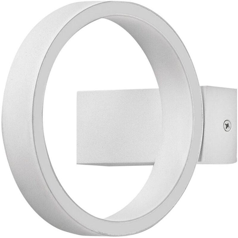 foto del prodotto rossini illuminazione - lampada applique parete led 3000k 7watt colore bianco rossini ens001b