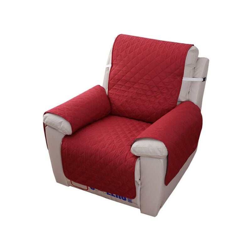 foto del prodotto rosso 55 200cm copripoltrona relax 1 posto, copridivano protettivo reclinabile impermeabile per camera da letto