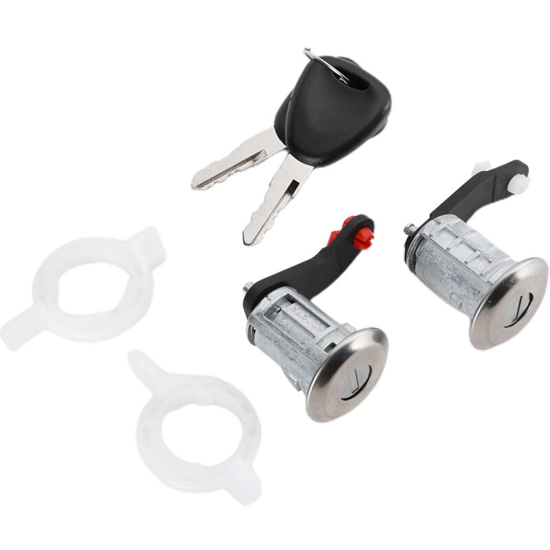 foto del prodotto rosvola jeffergarden cilindro serratura porta sinistra destra con 2 chiavi 7701470944 adatto per renault master 1998 2016