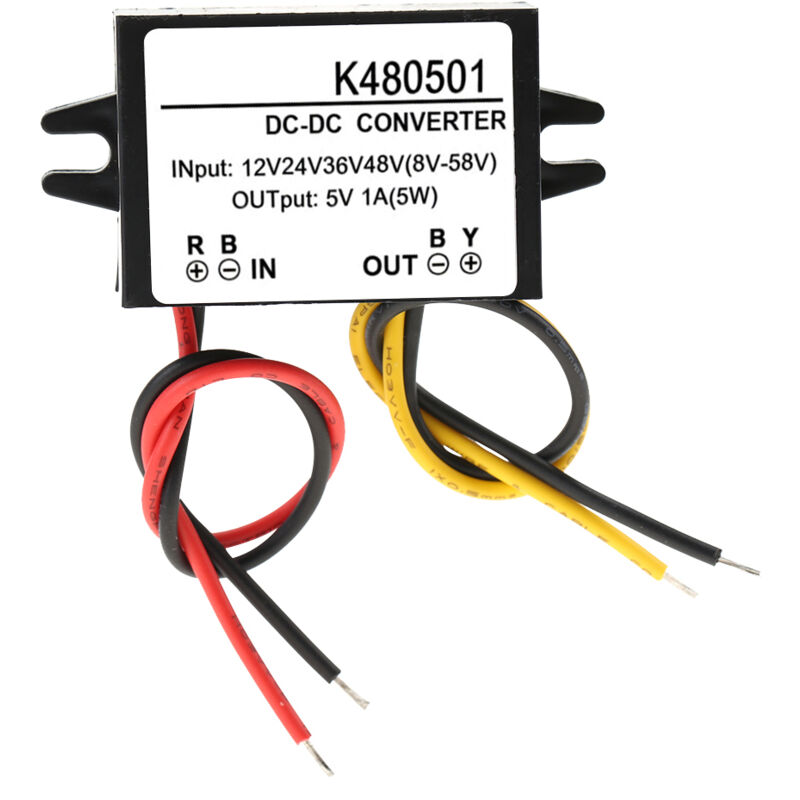foto del prodotto rosvola jeffergarden convertitore dc, protezione da cortocircuito step down dc dc non isolato ventilatore passo passo monitor per pompa acqua