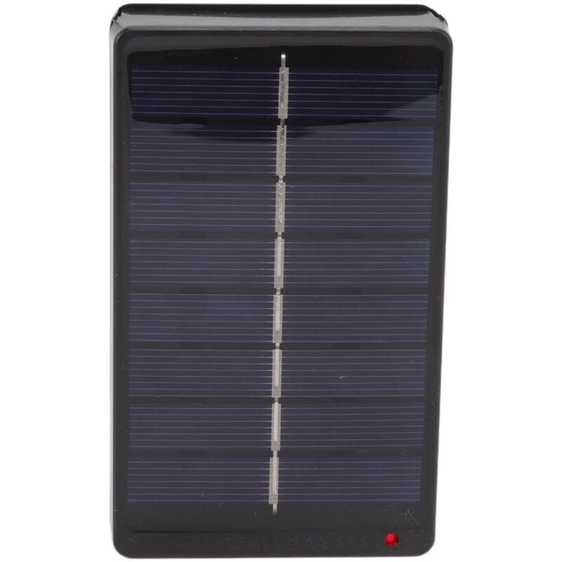 foto del prodotto rosvola jeffergarden custodia di ricarica per caricabatterie per pannello solare 1w 4v per batterie aa aaa 1.2v forniture per esterni