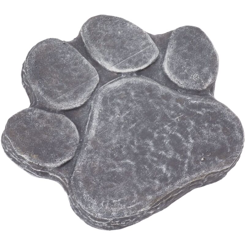 foto del prodotto rosvola jeffergarden pietra commemorativa con impronte di zampe di cane, scritta fai da te, marcatore per tomba, monumento per animali domestici,