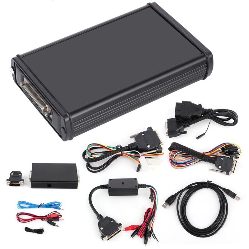 foto del prodotto rosvola jeffergarden programmatore ecu obd2, strumento di programmazione resistente al calore 12v sicuro in lega di alluminio con token illimitato