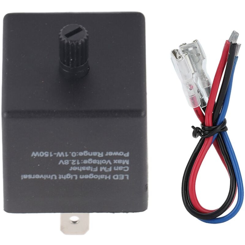 foto del prodotto rosvola jeffergarden rel lampeggiante a led 12v 24v, lampeggiante durevole, accessorio di ricambio per ricambi auto automobilistici