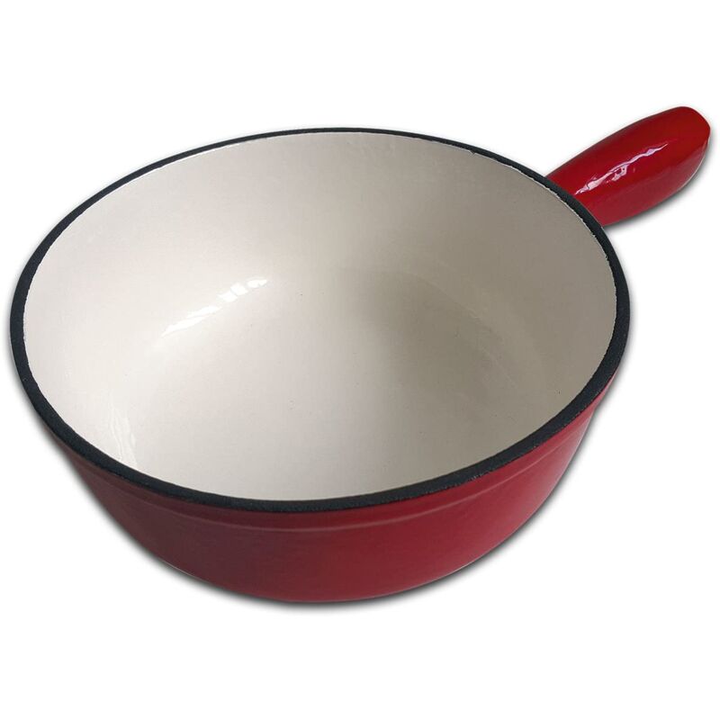 foto del prodotto rotel 1010150 casseruola per fonduta in ghisa smaltata, 2 l, colore rosso, ghisa, 21 cm