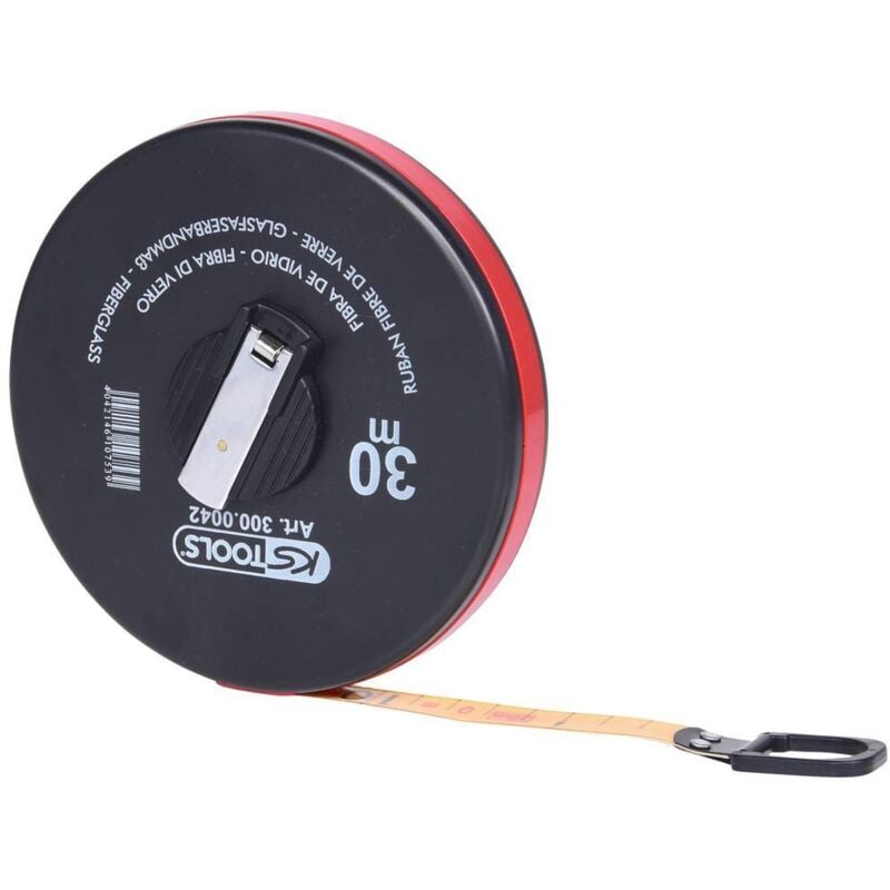 foto del prodotto rotella metrica c.nastro in plastica,30m