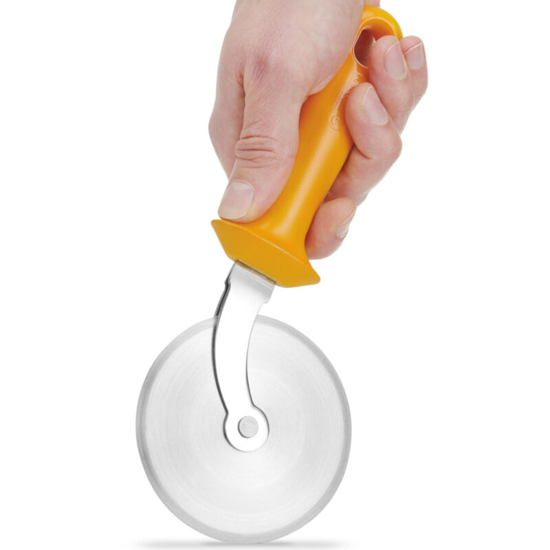 foto del prodotto rotella per tagliare la pizza, diametro 97 x 240 mm arancione