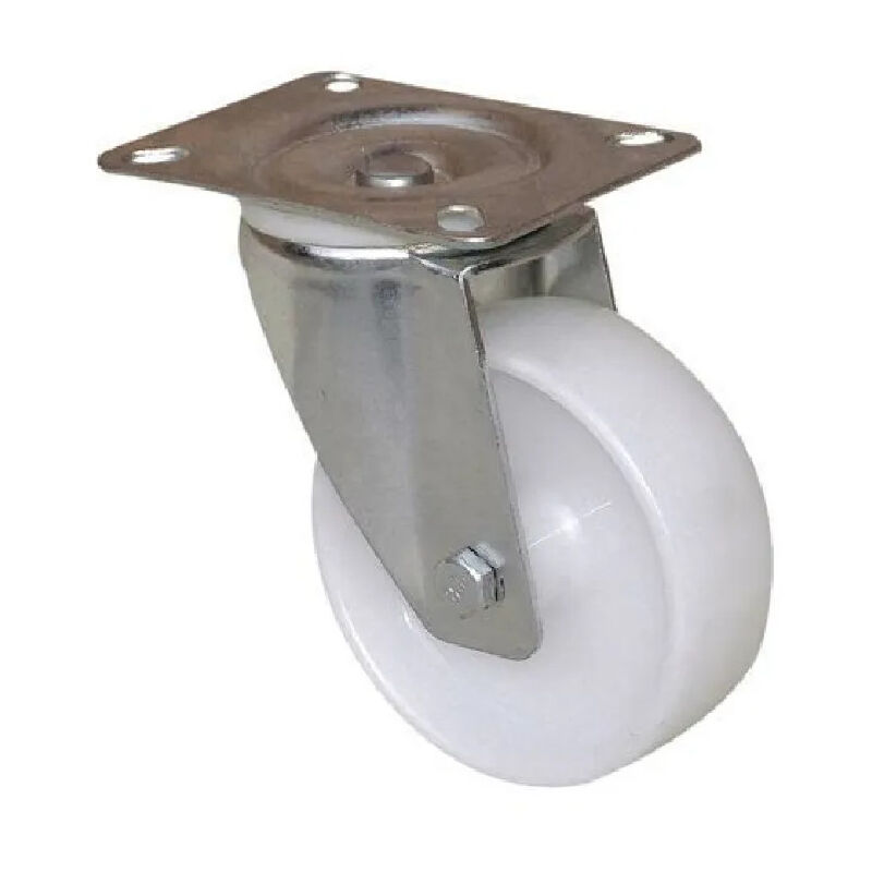 foto del prodotto rotella port roll d.50 mm, piastra girevole 67x48 mm, altezza 67 mm