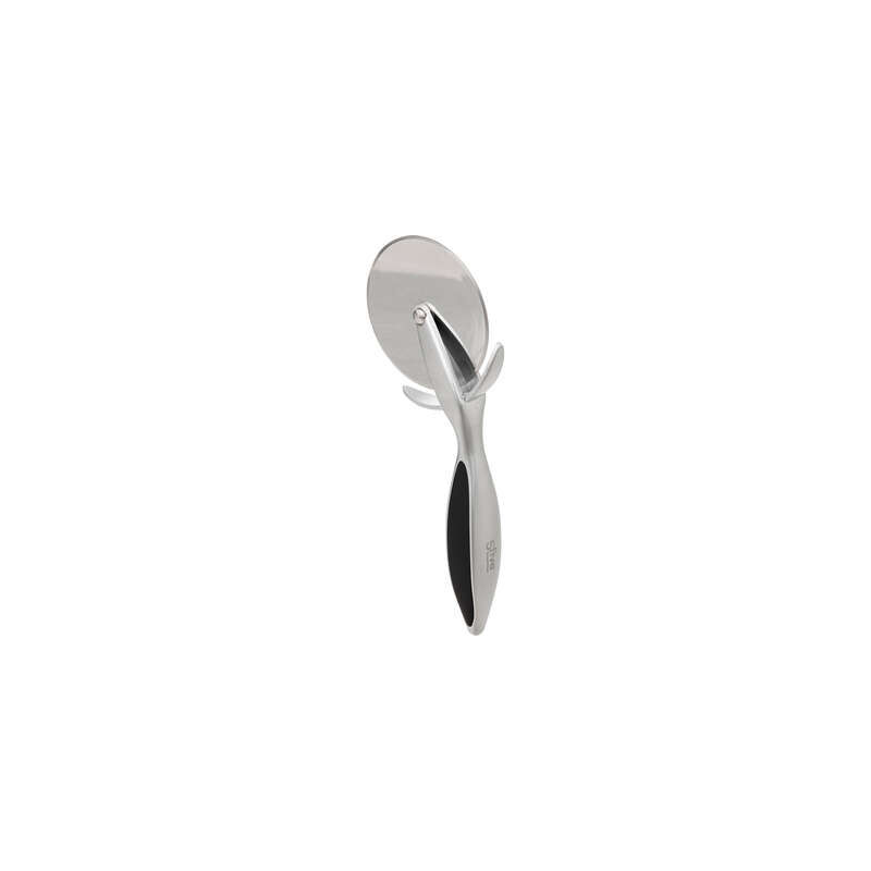 foto del prodotto rotella tagliapizza in acciaio inox con impugnatura in gomma 75 x 185 x 2 cm