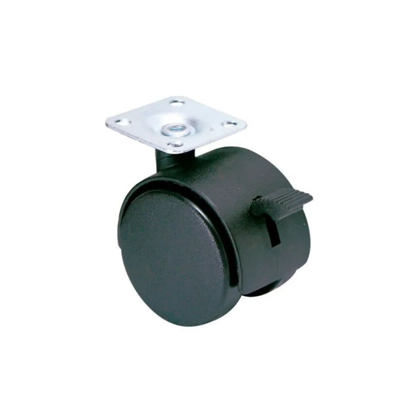 foto del prodotto rotella twiny da 50 mm di diametro con base girevole, alta 65 mm