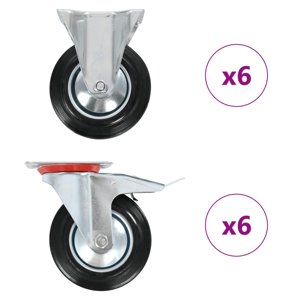 foto del prodotto rotelle 12 pz 160 mm cod mxl 68595