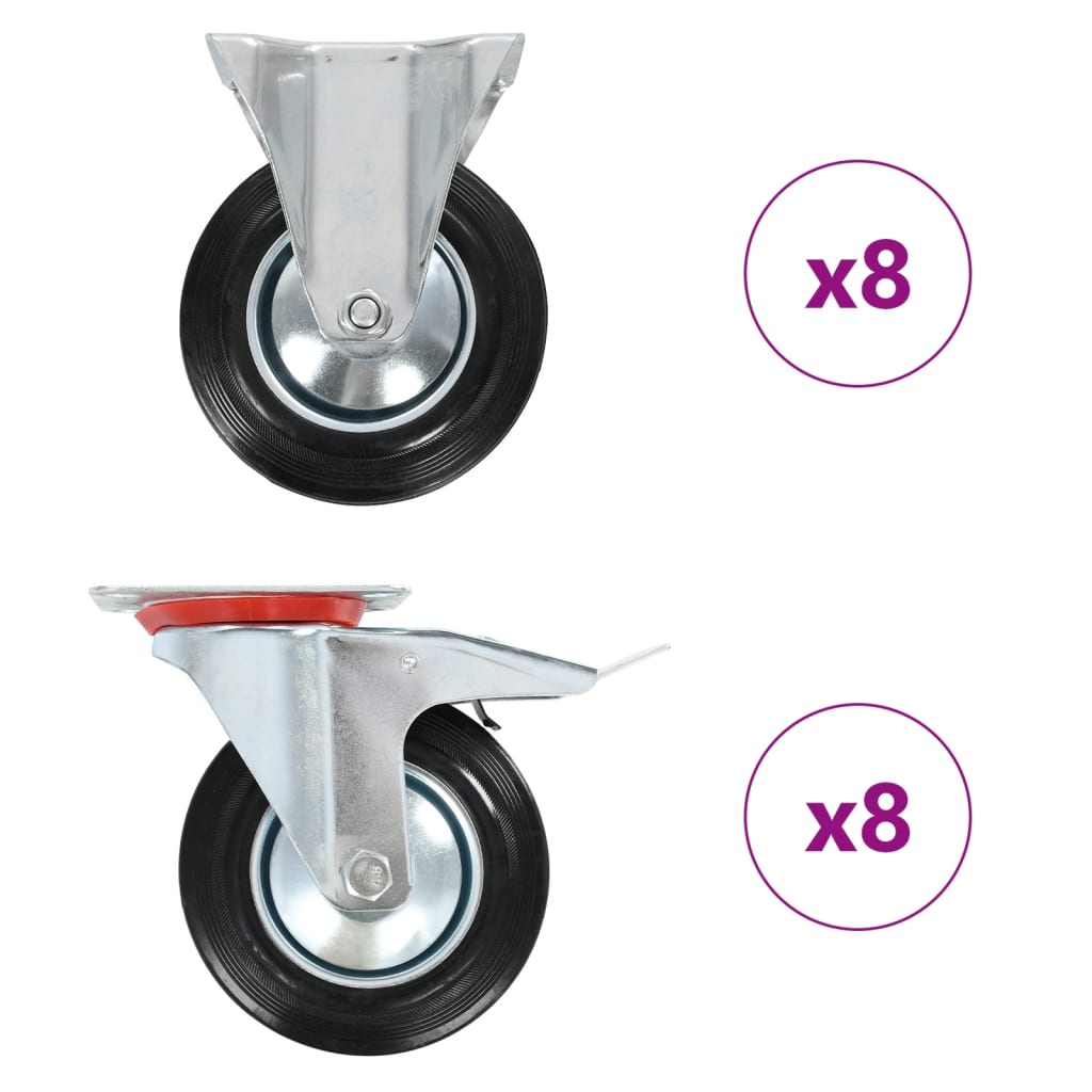 foto del prodotto rotelle 16 pz 160 mm cod mxl 61354