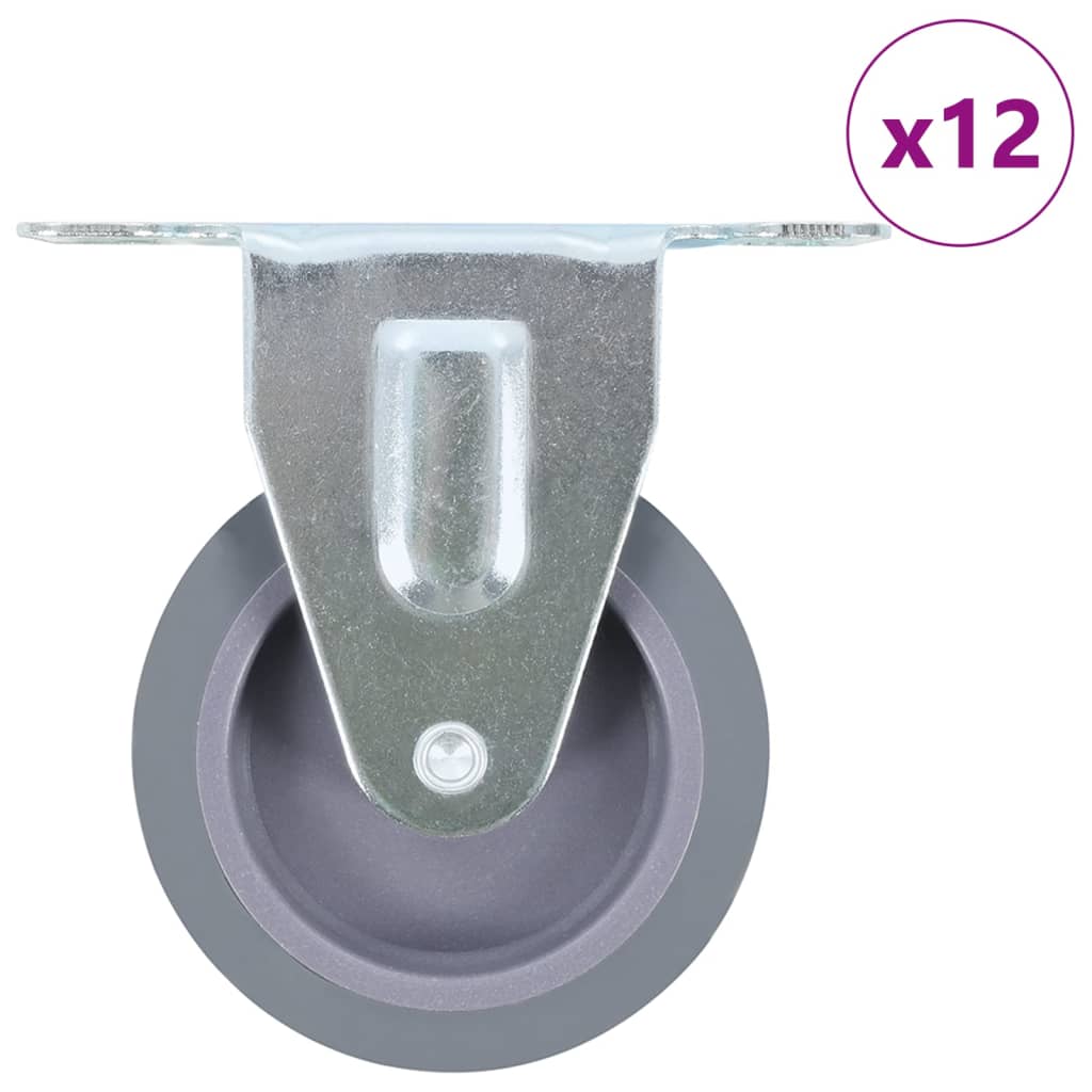 foto del prodotto rotelle fisse 12 pz 75 mm cod mxl 64191