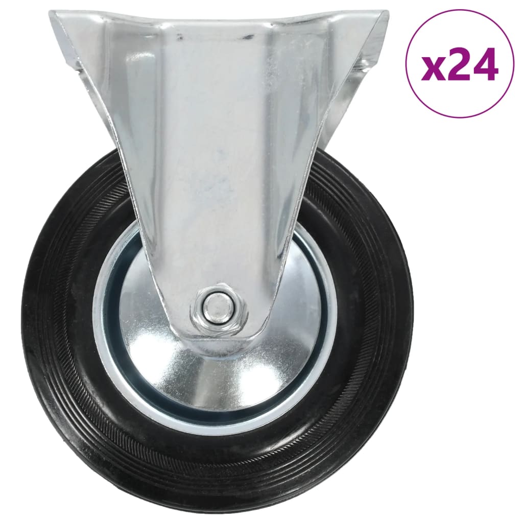 foto del prodotto rotelle fisse 24 pz 160 mm