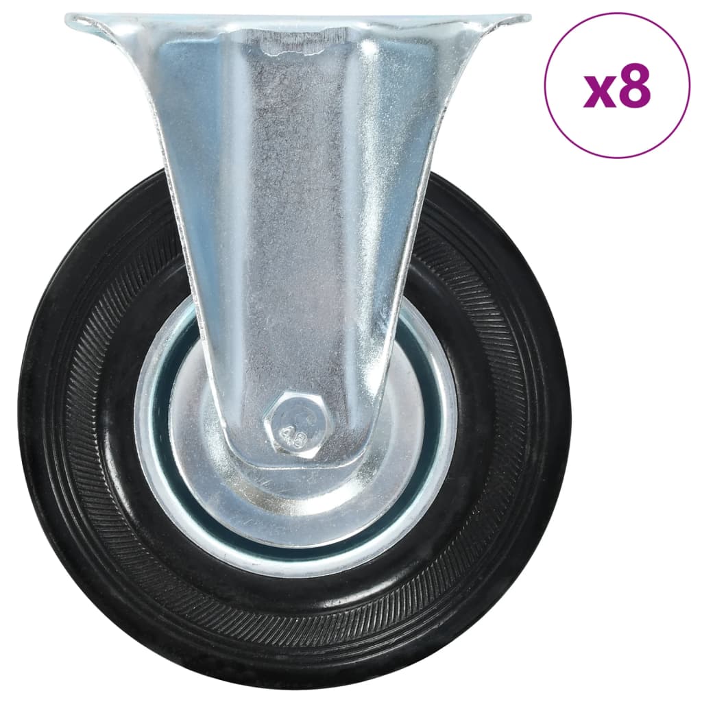 foto del prodotto rotelle fisse 8 pz 125 mm cod mxl 70872