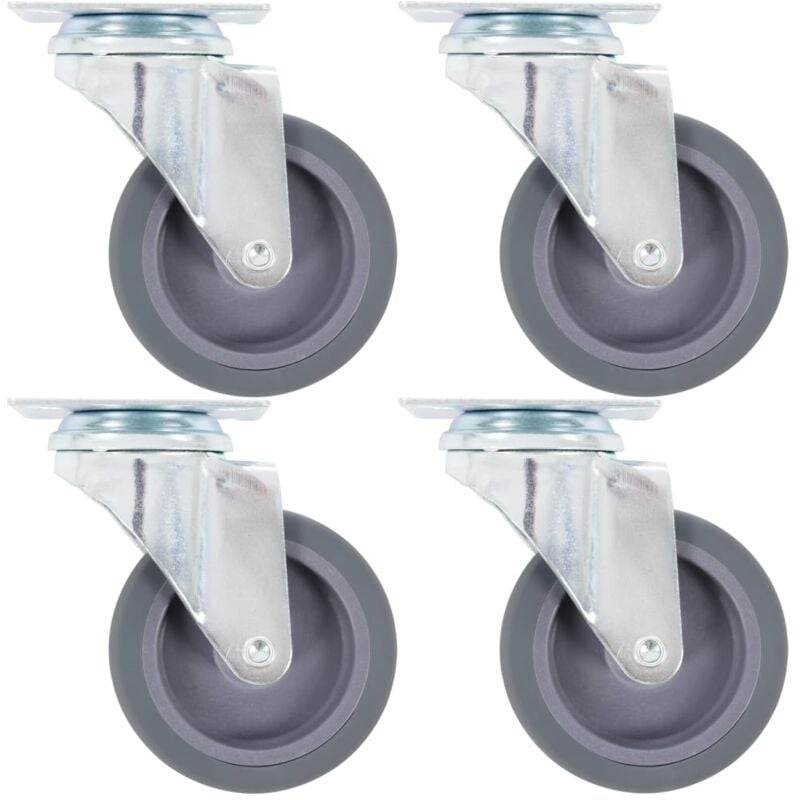 foto del prodotto rotelle girevoli 4 pz 75 mm vidaxl