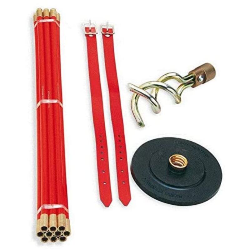 foto del prodotto rothenberger 130080 set di 10 tubi guida, con 2 cinghie e 2 accessori