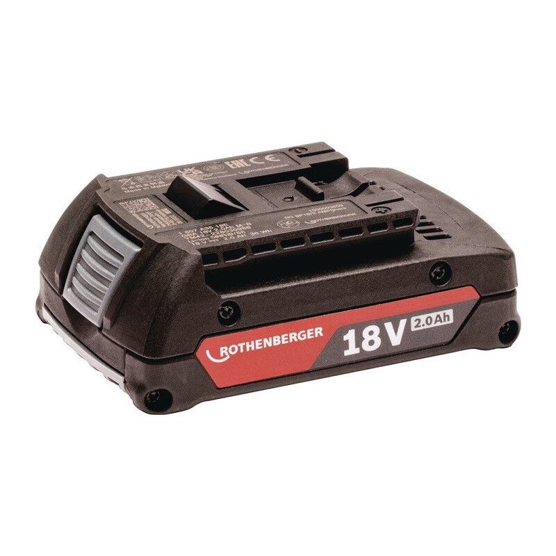 foto del prodotto rothenberger batterie amp 18 v 2,0 ah li power batterie